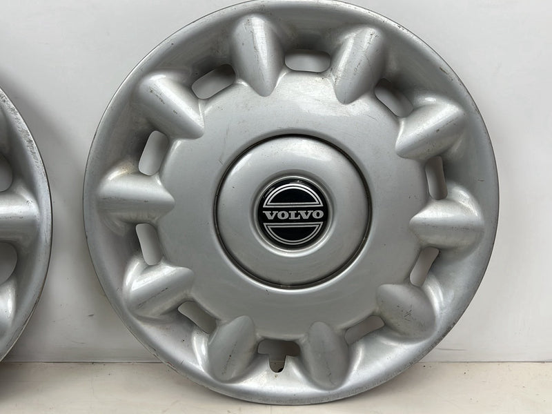 1990-1992 Volvo 740 745 940 15" Hub Cap Wheel Rim Cover Set 9157418 OEM #5867EM