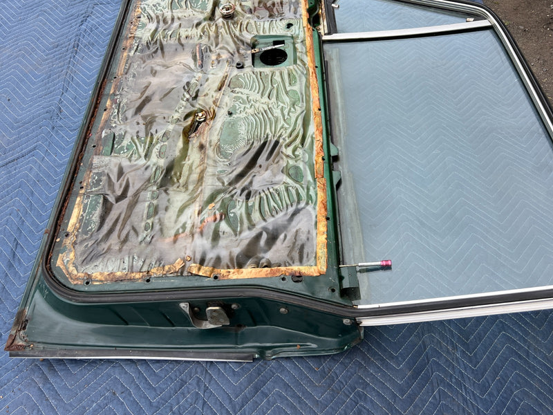 1967-1974 Volvo 140 142 Coupe Front Passenger Right Door Panel Green OEM #4856EM