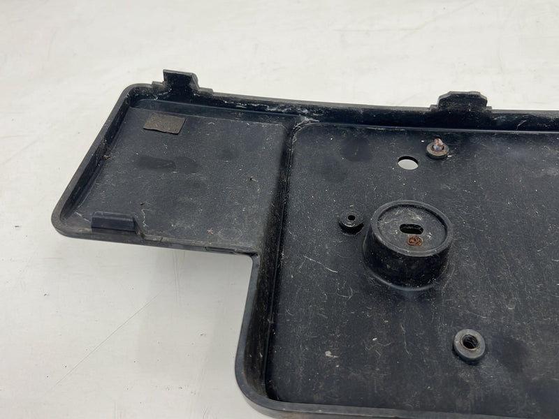 2001-2003 Audi S8 D2 S8 Front Bumper License Plate Bracket Mount Black OEM #6099EM