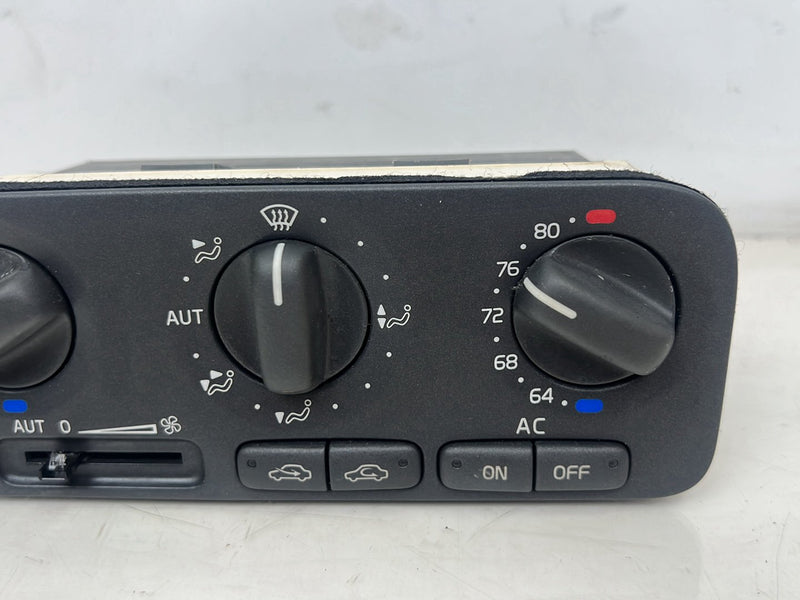 1998-2000 Volvo V70 S70 Dash Heat HVAC Climate Control Switch Panel OEM