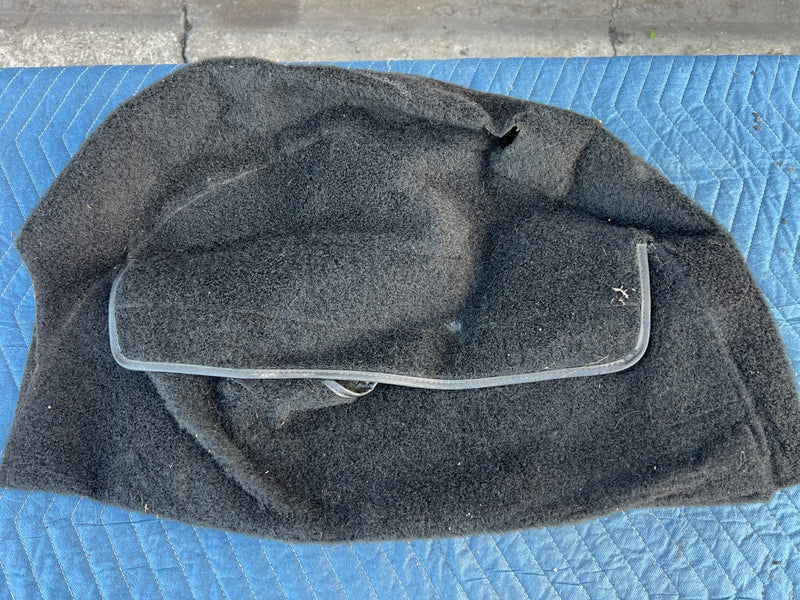 1986-1993 Volvo 240 244 Sedan Rear Trunk Spare Tire Carpet Cover OEM #4244EM