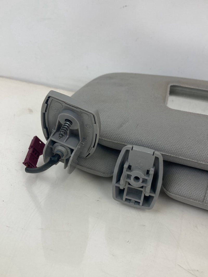 2003-2007 BMW 545i E60 Sun Visor Pair Gray OEM #4936M