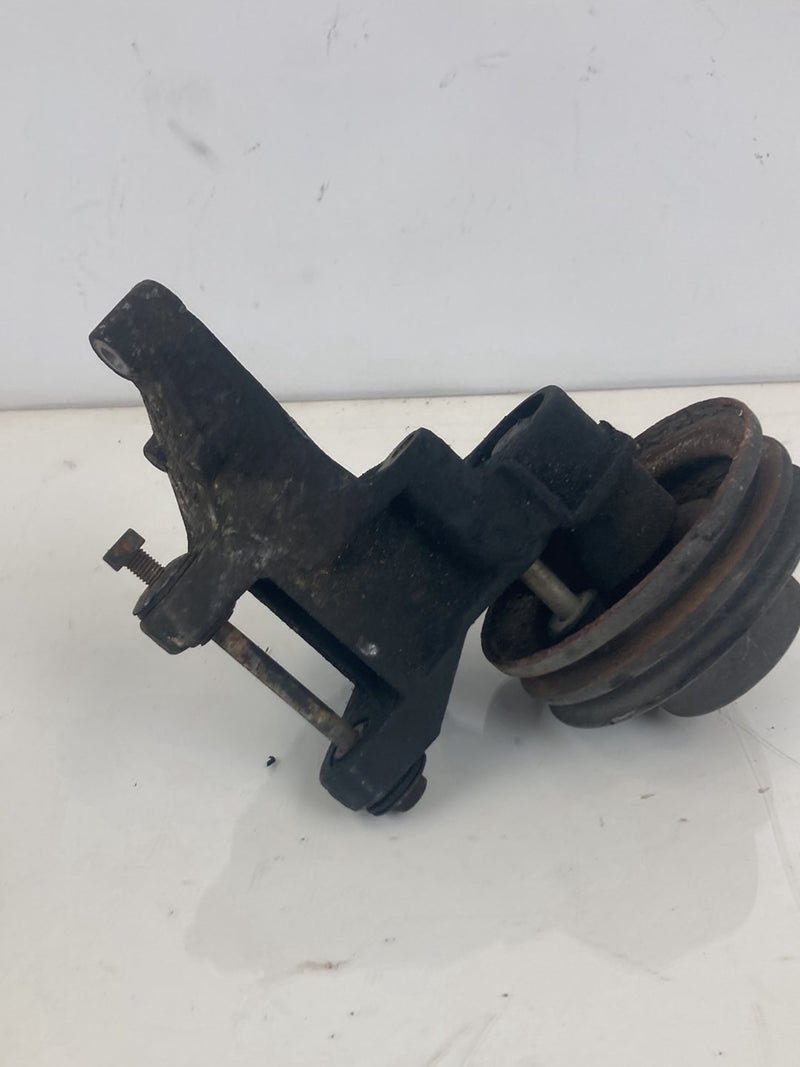 1975-1980 Volvo 244 Idler Pulley 2 V Groove Diesel VW D24 W/ Bracket OEM #4291M