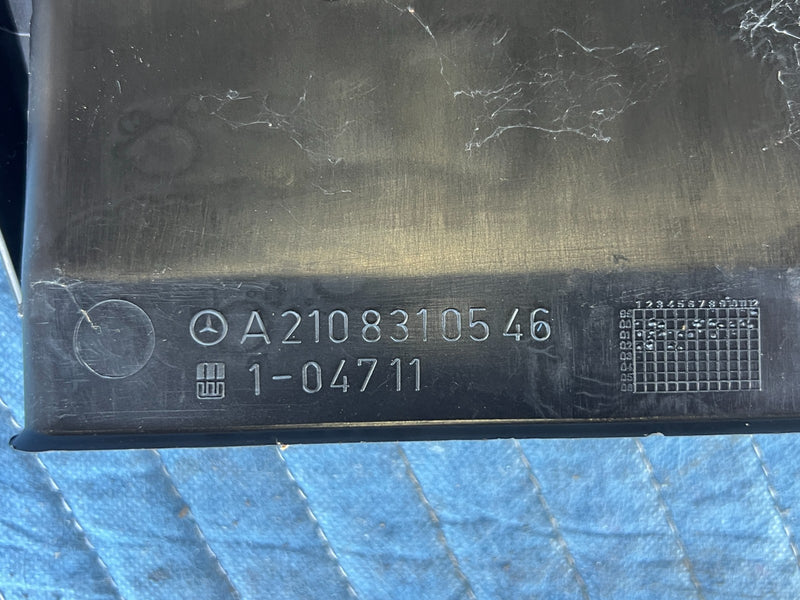 1996-2003 Mercedes W210 E320 Lower Front Seat Air A/C Heat Vent Duct OEM #4702EM