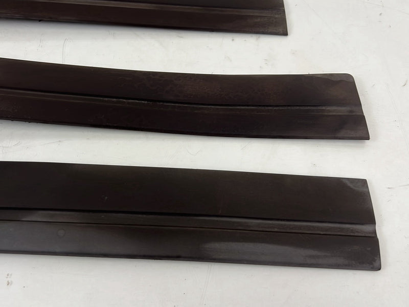 1986-1993 Volvo 240 244 Lower Door Trim Molding Full Set of 4 OEM #5575EM