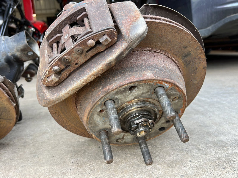 1983-1985 Porsche 944 Rear Trailing Arm Wheel Hub Knuckle Assembly OEM #1852EM