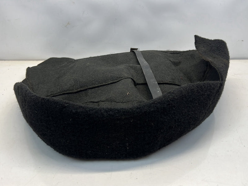 1975-1980 Volvo 244 240 Emergency Spare Tire Cover Carpet Black OEM #5298EM