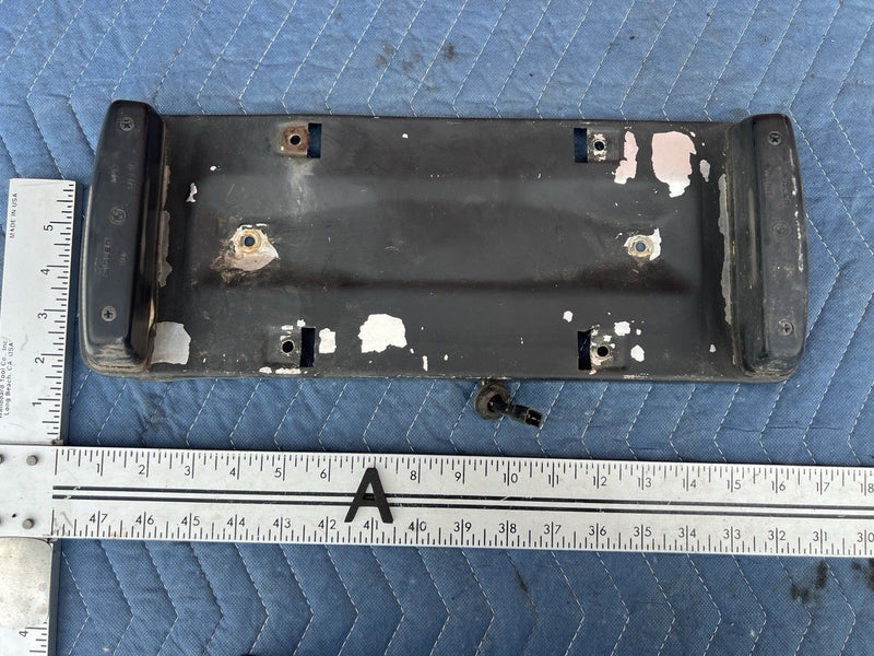1966-1974 BMW 2002 Tii Ti E10 Lighted License Plate Holder OEM #3917M
