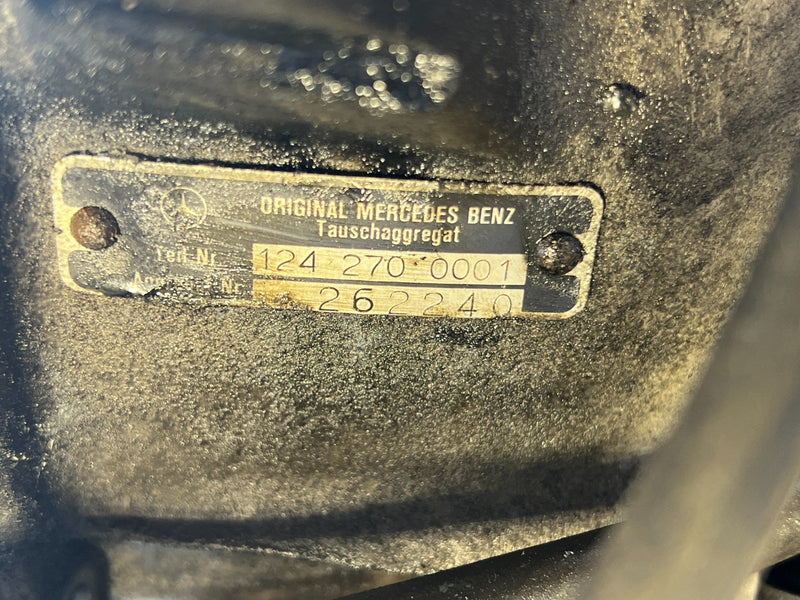 1986-1995 Mercedes 300D W124 Automatic Transmission 3.0L OM603 6 Cyl OEM #2845EM