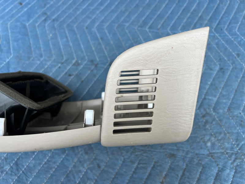 2002-2006 Toyota Camry Rear Center  Vent Console & Trim Bezel  Tan OE #73DU