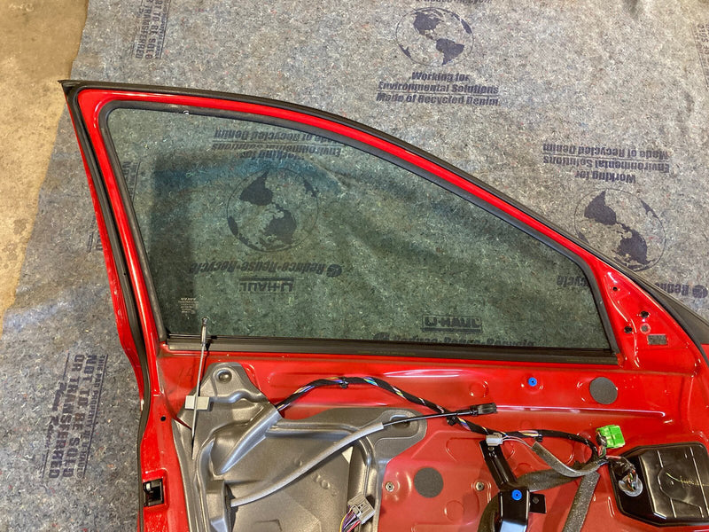 2005 2006 2007 Volvo S60R S60 V70R Front Driver Left LH Door Red OEM #1289M