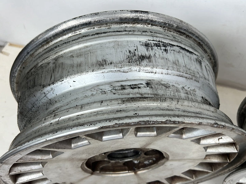 1990-1992 Volvo 740 745 940 6Jx15 15" Wheel Rim Pair 1359180 OEM #6497EM