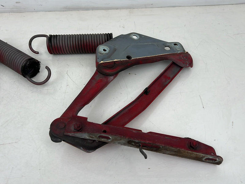 1993-1997 Volvo 850 Left & Right Engine Bonnet Hood Hinge Pair Red OEM