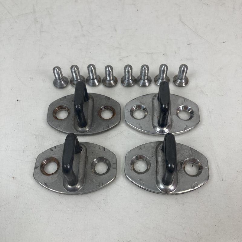 2001-2005 Volkswagen Passat Door Striker Plates Set of 4 OEM #5513M