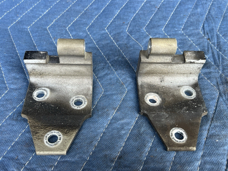 1998-2003 Jaguar XJR XJ8 X308 Front & Rear Door Hinge Set Of 4 Black OEM #4805E