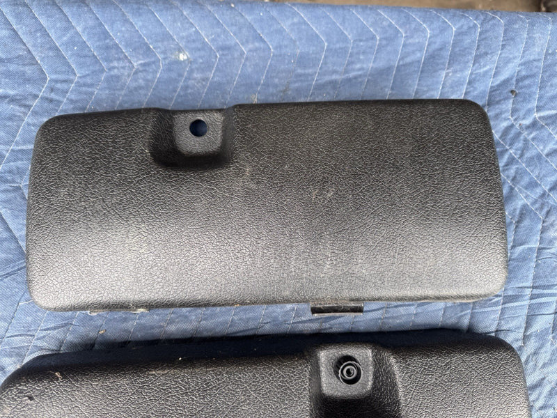 1986-1993 Volvo 240 244 Sedan Tail Light Socket Trim Cover Pair OEM #4921E