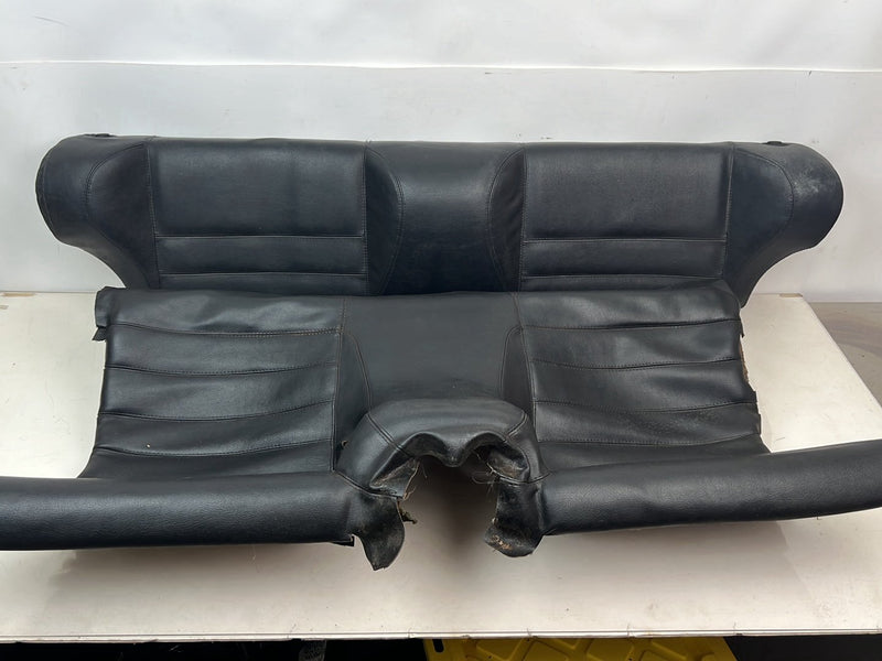 1983-1985 Porsche 944 Black Leather Rear Seat Assembly OEM #5713EM