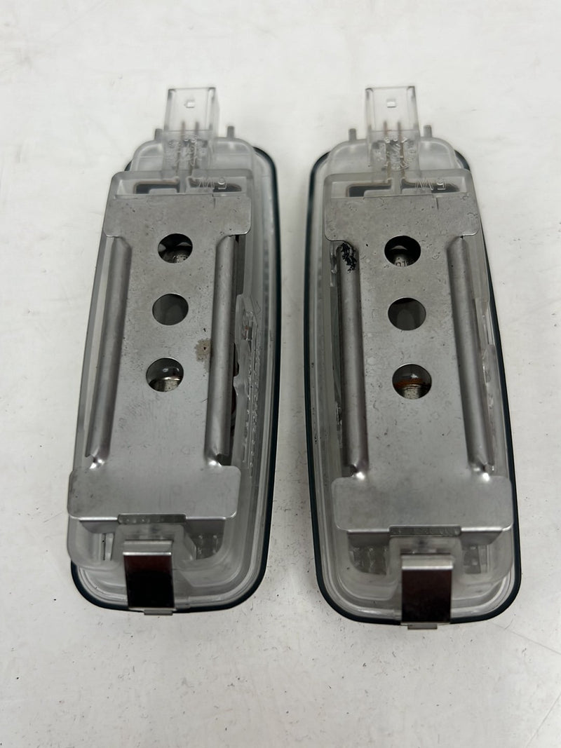 1996-2003 Audi S8 D2 A8 Overhead Sun Visor Light Lamp Assembly Pair OEM #6435EM