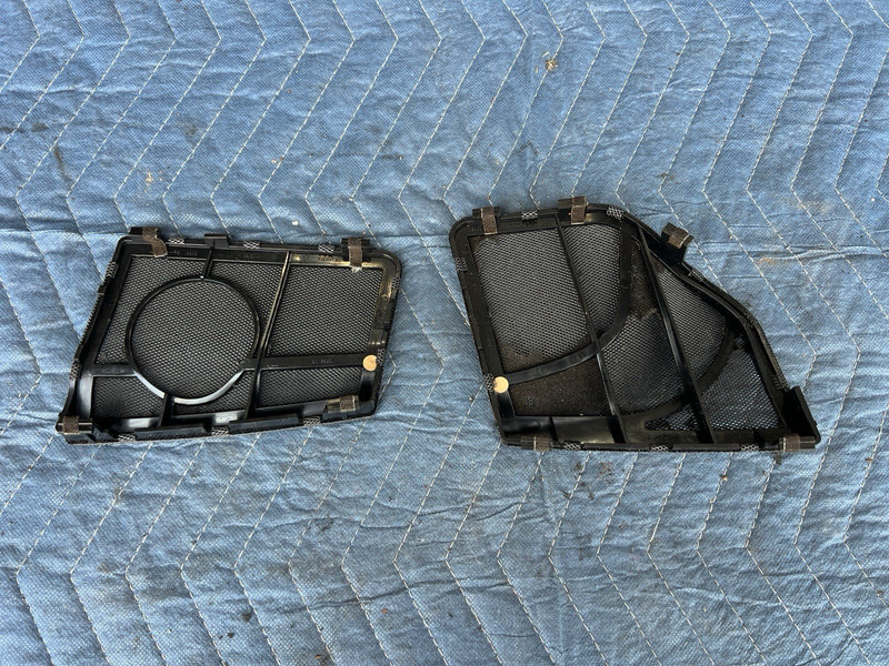 1993-1997 Volvo 850 850R Left & Right Dash Speaker Cover Grille Pair OEM #4520E