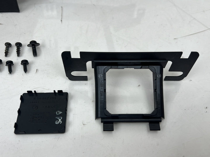 1996-2003 Audi S8 D2 A8 Center Console Storage Trim Assembly Black OEM #6462EM