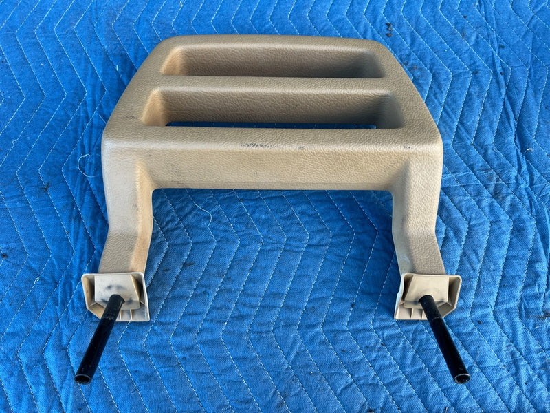 1986-1993 Volvo 240 244 Sedan Rear Right & Left Headrest Pair Tan OEM #4243EM