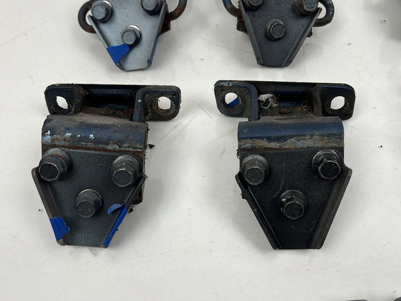 1975-1980 Volvo 244 240 Door Hinge Set of 4 w/ Hardware OEM #5266EM