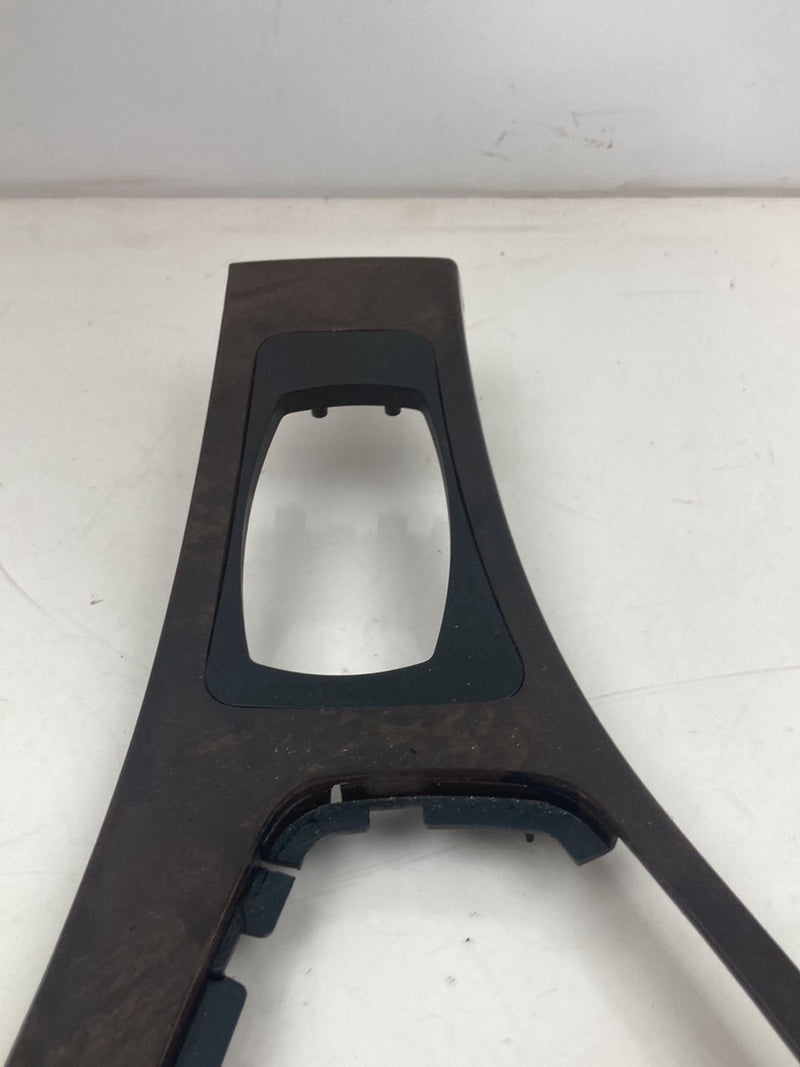 2009-2011 BMW 328i E90 Shifter Surround Trim Wood Veneer 9170873 OEM #4769M