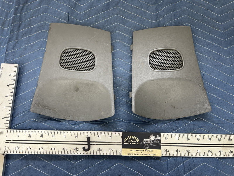 1993-1997 Volvo 850 850R Wagon Only D Pillar Trim Speaker Cover Pair OEM #4546E