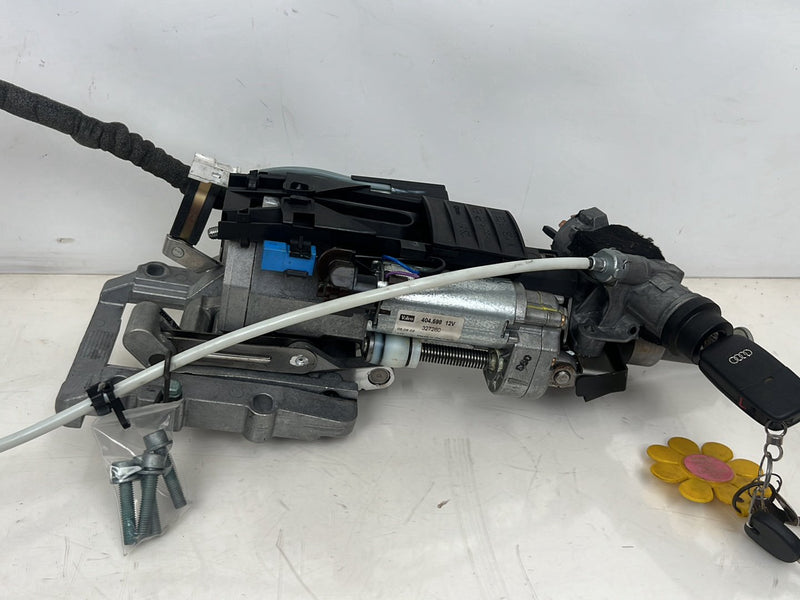 1996-2003 Audi S8 D2 A8 Gauge Cluster Steering Column Rear Lock & Key OE #6446EM