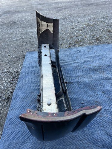 1998-2000 Volvo V70R V70 S70 Front Bumper Assembly Black Turbo OEM #4363E