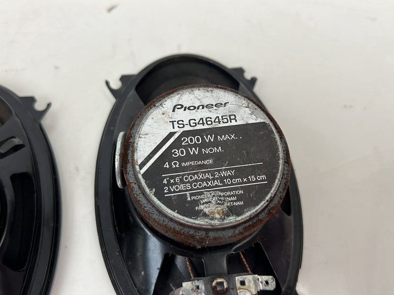 1983-1985 Porsche 944 Pioneer Speaker Set TS-G4645R OEM #5564EM