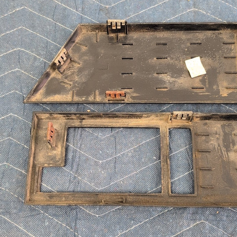 1988-1994 Chevy K1500 Door Handle Surround Trim Lock Pair 15553920 15553919