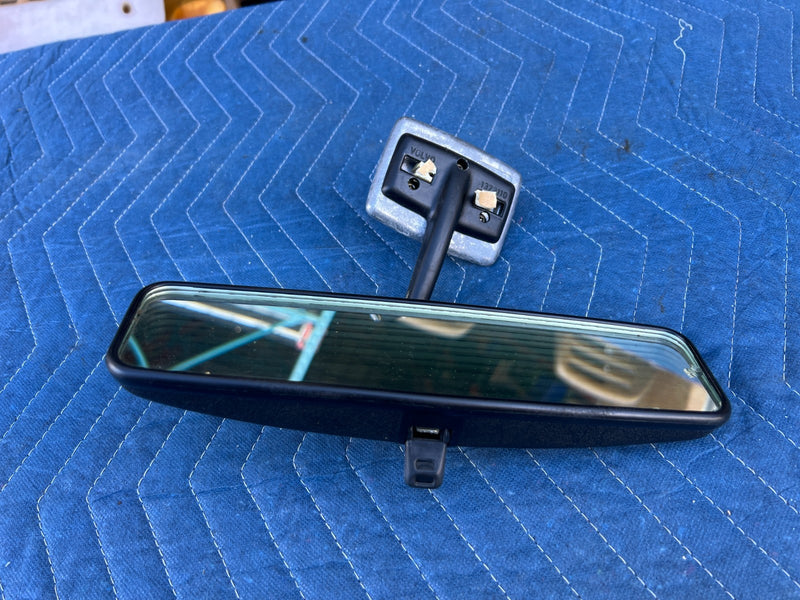 1986-1993 Volvo 240 244 Sedan Rear View Mirror Assembly 1372110 OEM #4173EM