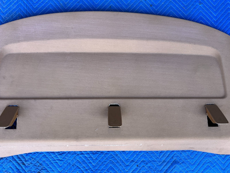 2005-2011 Audi A6 Rear Parcel Shelf Carpet Panel Amaretto 4F5863411 OEM #32ZJ