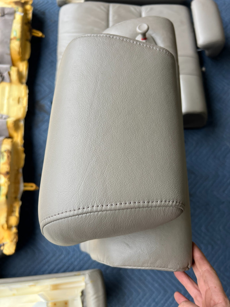 2002-2006 Toyota Camry Complete Rear Seat Assembly Beige Leather OEM #5007EM