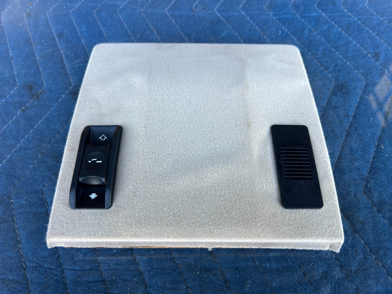 2000-2005 BMW 330xi 325xi E46 Front Upper Sun Roof Switch Trim Beige OEM #4760EM
