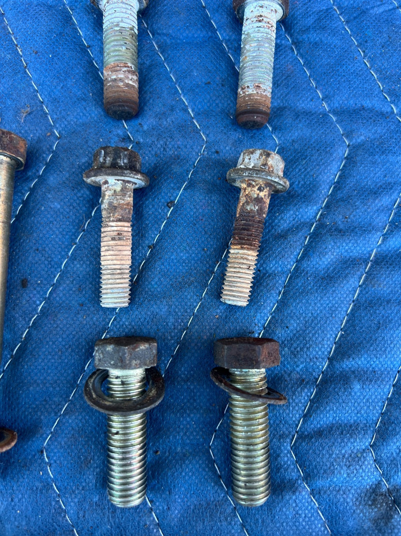 1986-1993 Volvo 240 244 Sedan Bell Housing Mounting Bolt Hardware OEM #4258EM