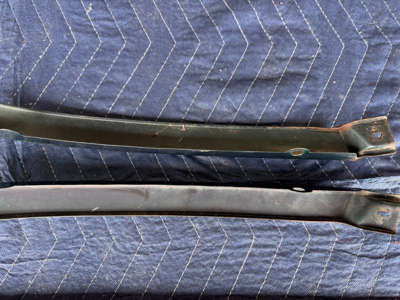 1998-2000 Toyota RAV4 Under Headlight Trim Pair Green LH RH 53935-42010 #2276CN
