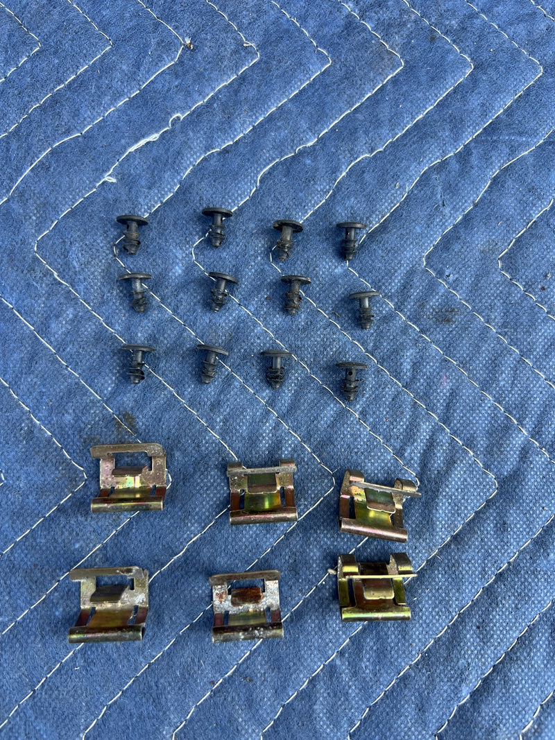 2006-2012 Mitsubishi Eclipse III Weatherstripping Clips OEM #5028M
