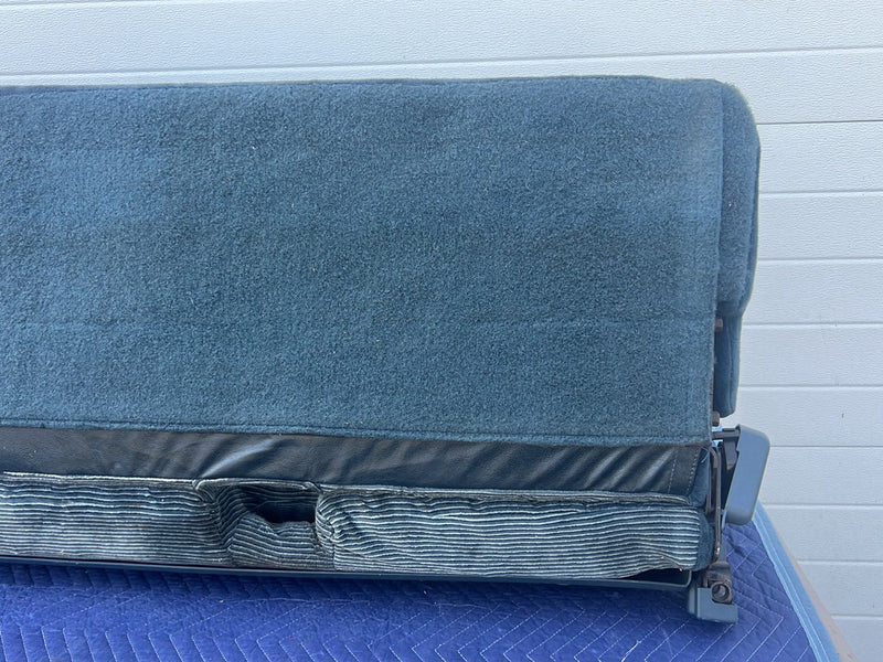 1988-1994 Chevrolet Silverado Ext Cab Rear Bench Seat Two-Tone Blue OEM #5532EM