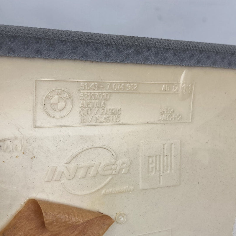 2009 BMW 328i E90 Interior Trim Panel 7074962 OEM