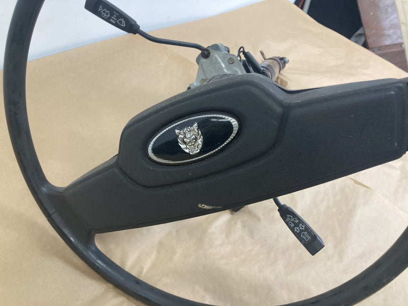 1979-1984 Jaguar XJ6 Steering Column w/ Wheel & Controls OEM 5699276