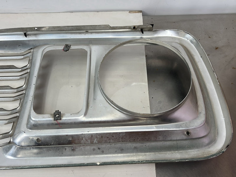 1977-1978 Dodge Truck Tin Front Grille D150 Pickup Aluminum Trim OEM ##6061EM