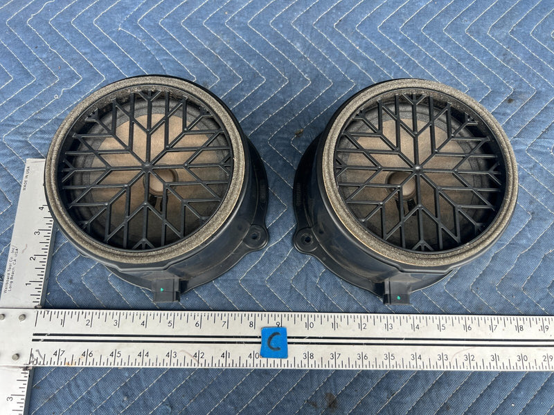 2005-2011 Audi A6 Rear Left + Right Speaker Tweeter Pair 1922295002 OEM #47ZJ
