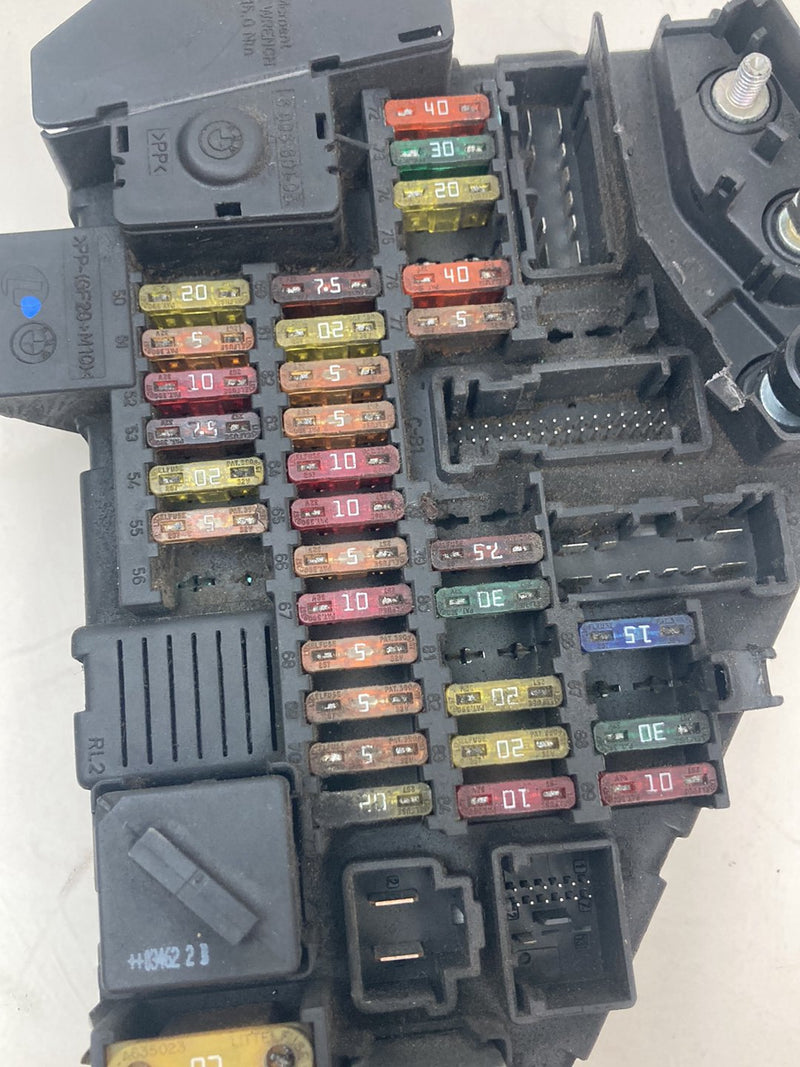 2003-2007 BMW 545i E60 Fuse Box Power Distribution Rear 6906603 OEM #4948M
