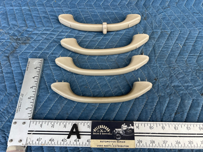 1998-2002 Honda Accord Overhead Handle Set of 4 Grab Hangers + Hardware #1944CN