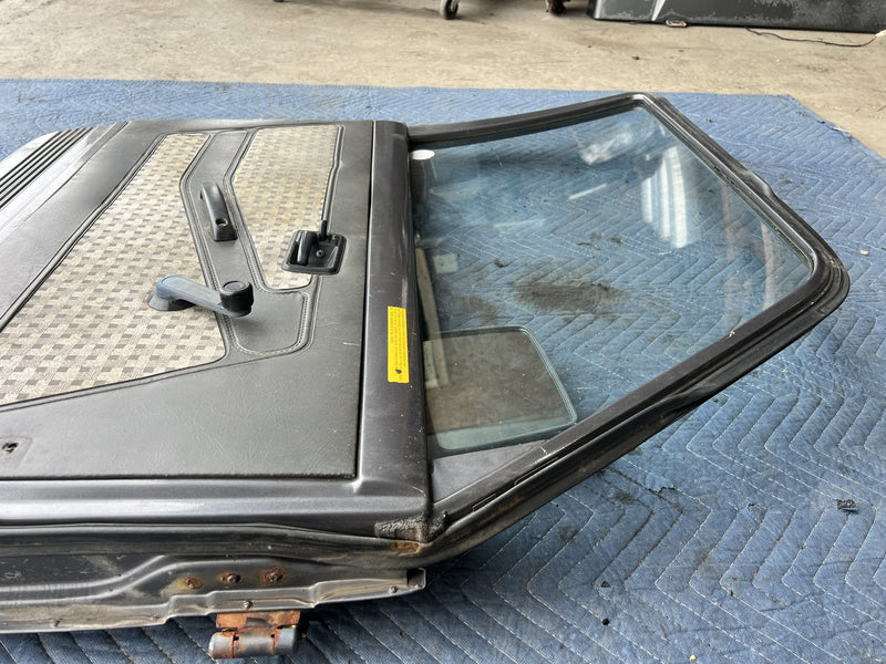 1985-1988 Suzuki Samurai Front Driver Left Door Assembly Gray OEM #6729EM