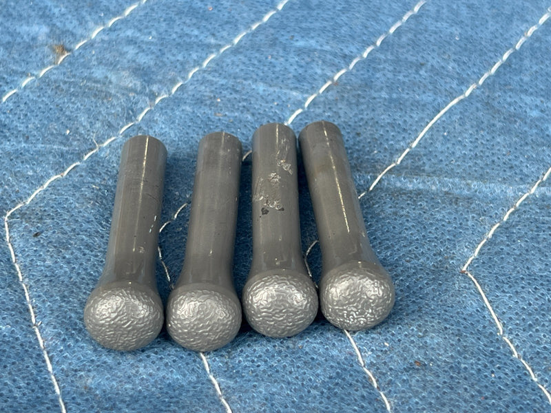 1992-1995 Volvo 940 740 Lock Thumb Stud Screw Trim Gray Set of 4 OEM #3212EM
