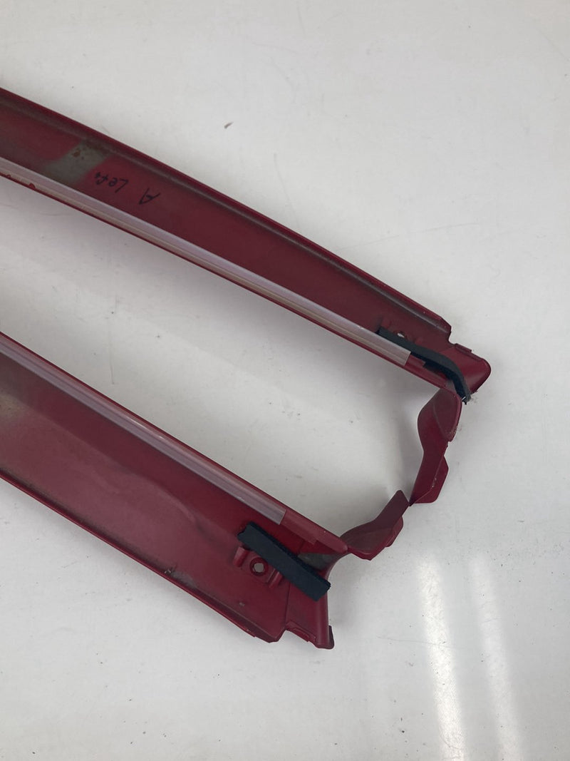 1976-1979 Cadillac Seville A Pillar Trim Red LH RH OEM #5032M