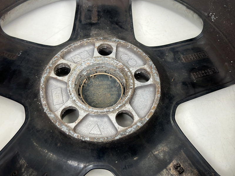 1998-2000 Volvo V70 5 Spoke 6.5Jx16 16" Wheel Set Smoked Hyper 5x108 OEM #6351EM